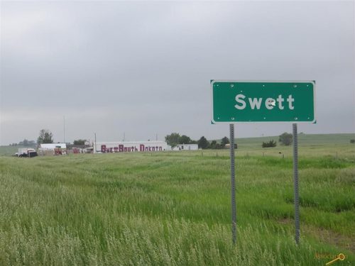 green swett, south dakota road sign