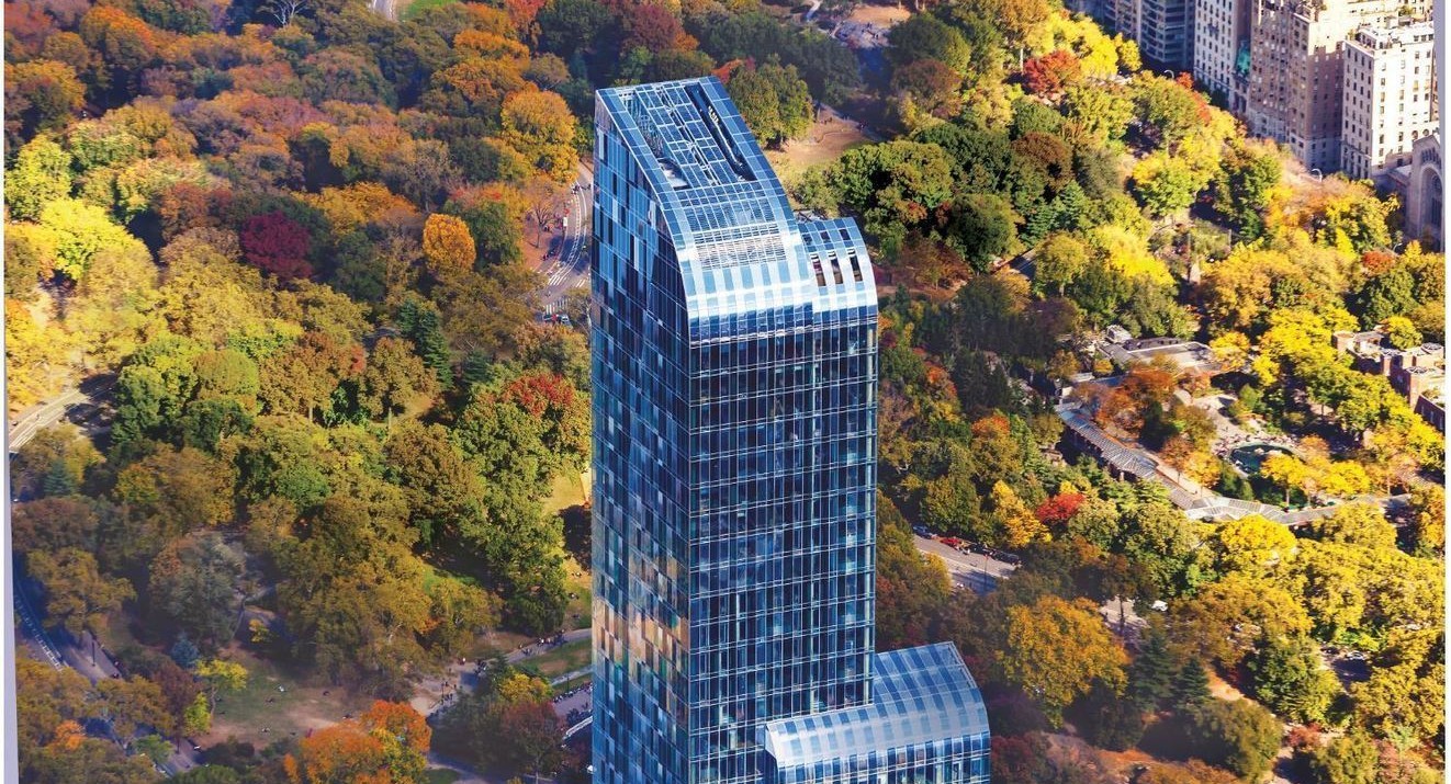 one57, a luxurious 90-story condominium building in midtown manhattan nyc