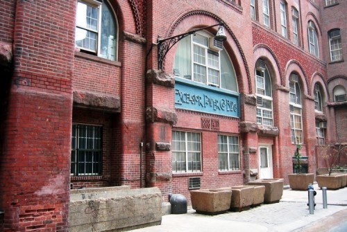 Exterior of the Excelsior Power Company building at 33 Gold Street in Manhattan, New York City.