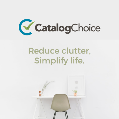 catalog choice: reduce clutter, simplify life