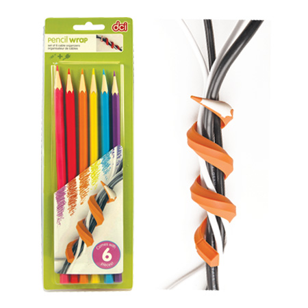 Pencil Wrap Cord Organizer