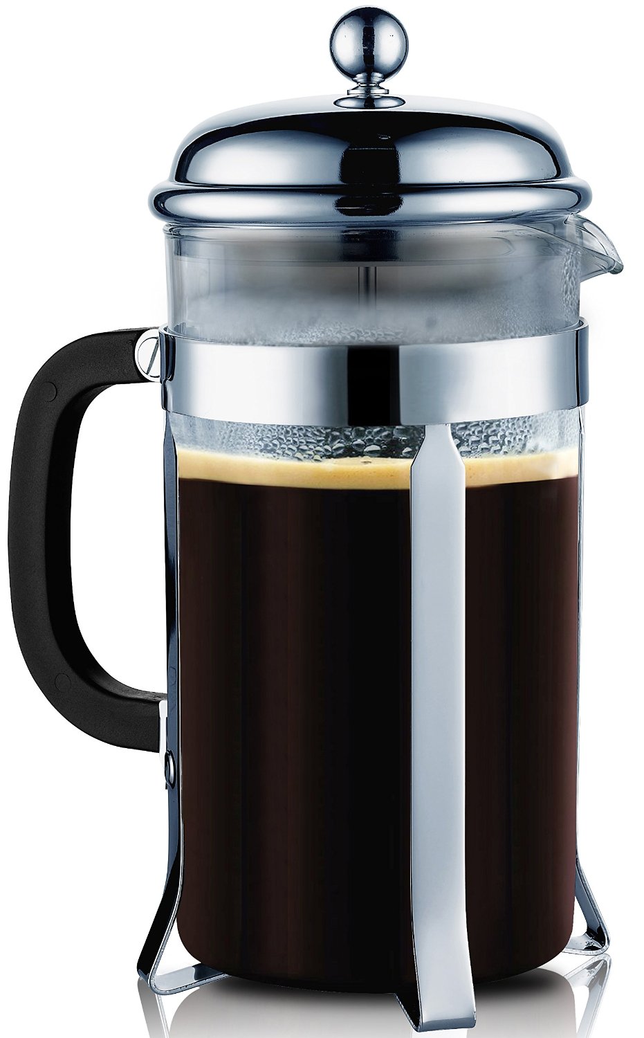 A Sterling Pro French Press coffee maker.