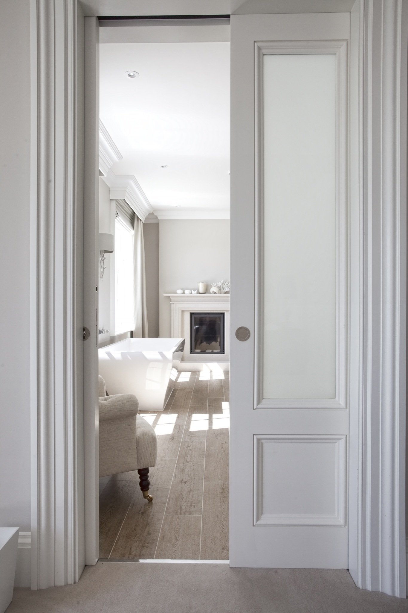 A cool natural lighting tip is to remove doors entirely for better light flow, especially in a tiny apartment.