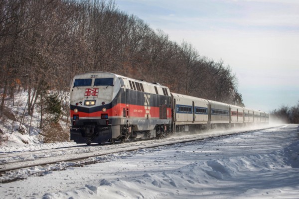 Leaving home and riding a Metro North Hudson Line train is a cabin fever activity for adults.