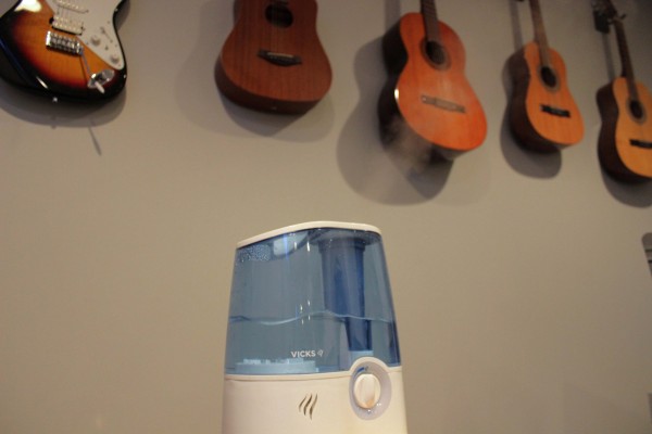 a humidifier helps prevent your guitar from drying out