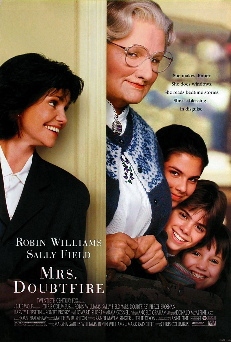 mrs. doubtfire movie poster