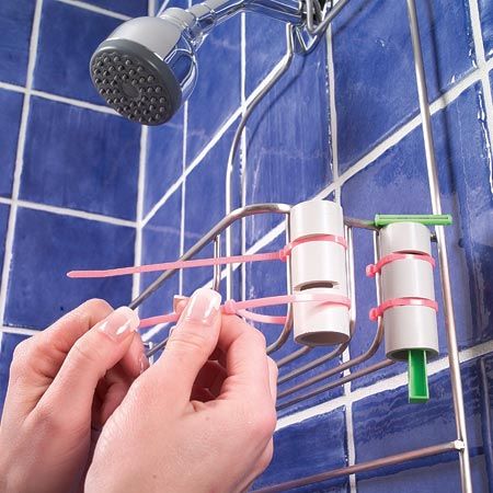 12 Shower Storage Ideas to Marie Kondo Your Bathroom, Hunker