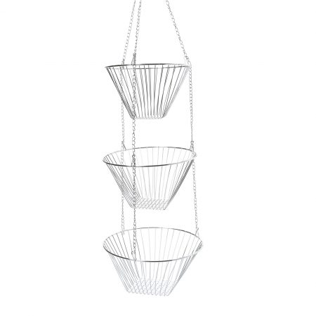 fox run craftsmen 3-piece hanging fruit basket from wayfair