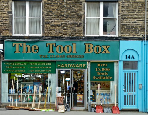 the tool box hardware store sells plenty of packing, moving, and storage supplies