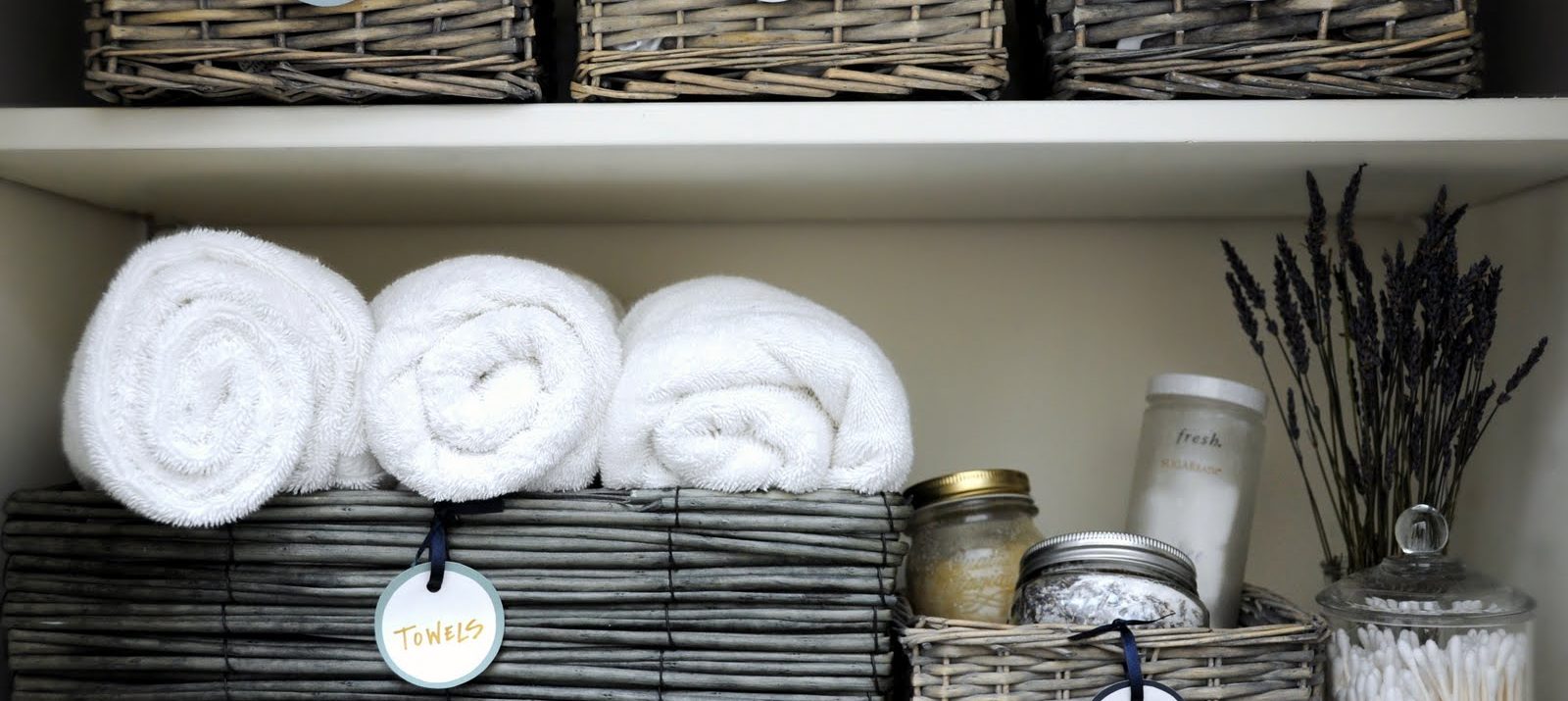 Simple Bathroom Closet Organization Ideas