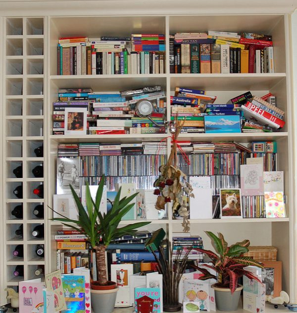 cd and dvd storage shelves