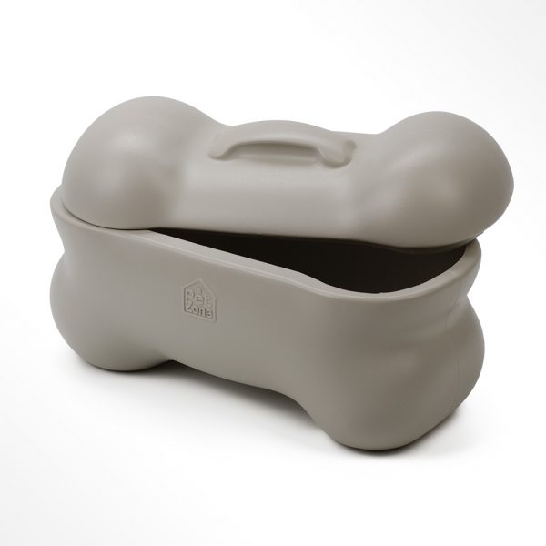 dog bone storage bin by ourpets