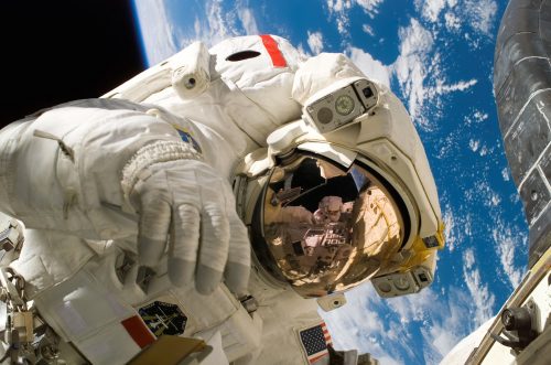 how to live in small spaces: channel your inner astronaut piers sellers spacewalk
