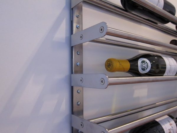 ikea grundtal towel rail hack wine rack