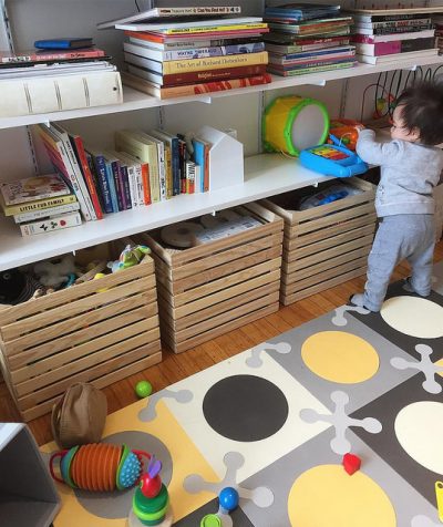 custom wooden toy storage crates