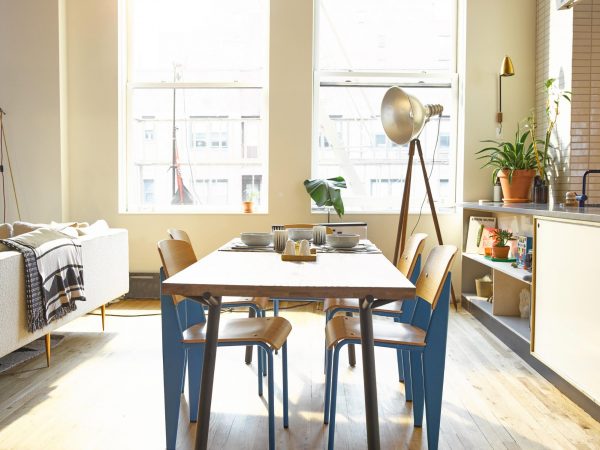 stylish wood dining table