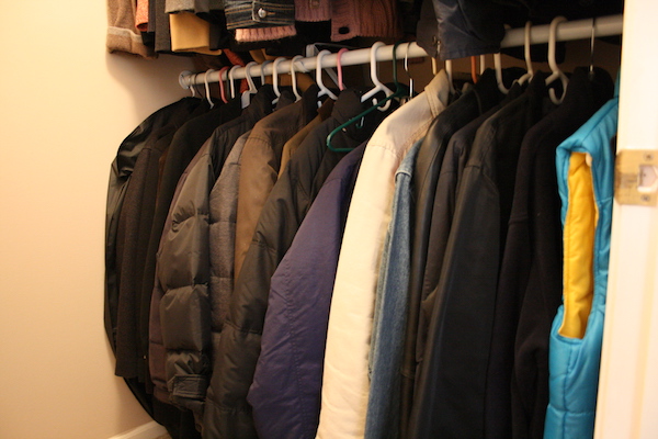 outerwear closet storage