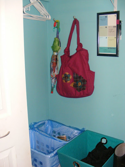 wall hook bag storage