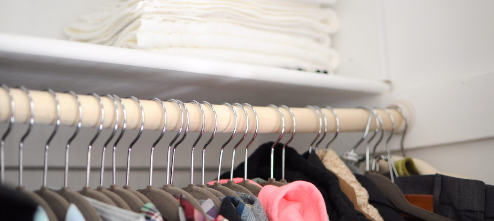 organized storage closet