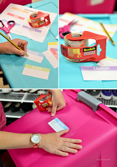 labeling your boxes