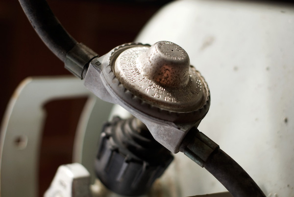 checking gas and water valves