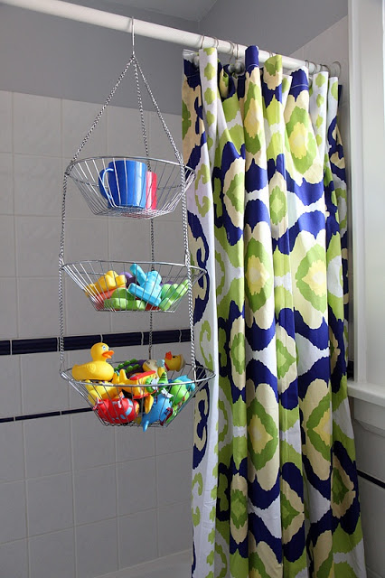 hanging fruit basket shower caddy from 8footsix
