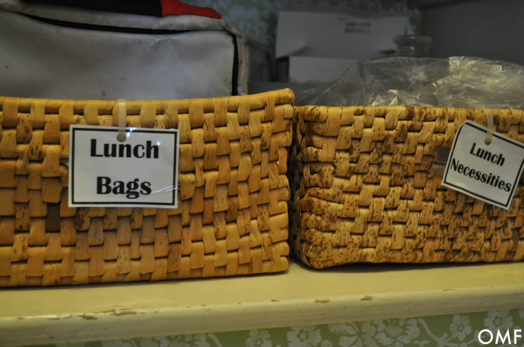 Pantry basket organizers