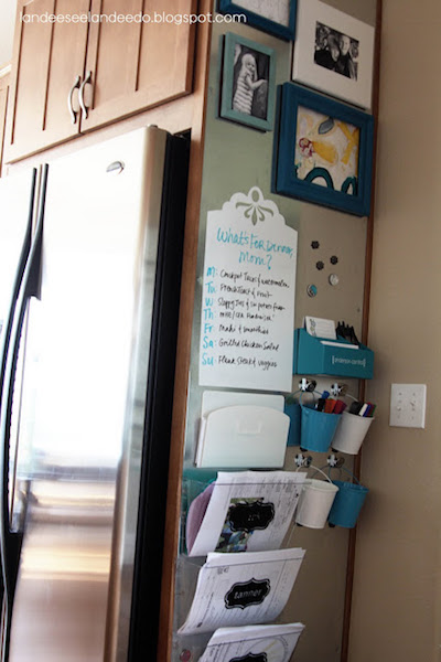 magnetic kitchen command center