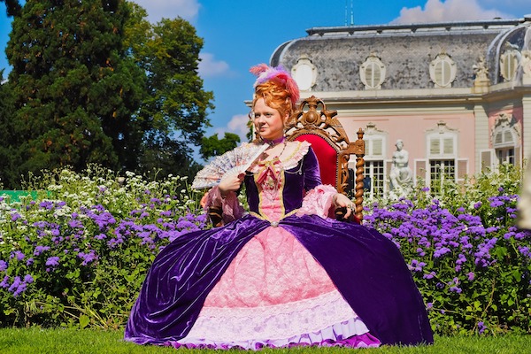 baroque costume dress