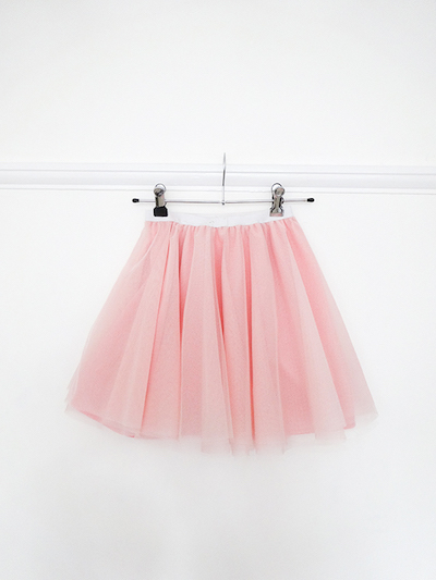 tulle skirt hanging