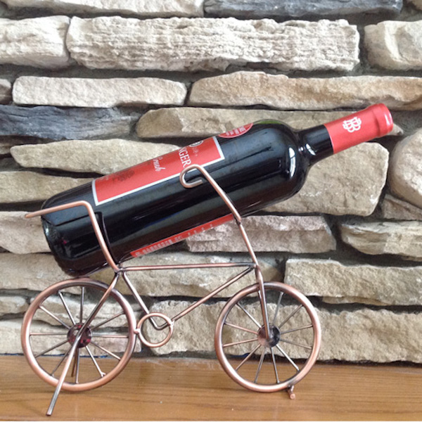 bicycle wine bottle holder