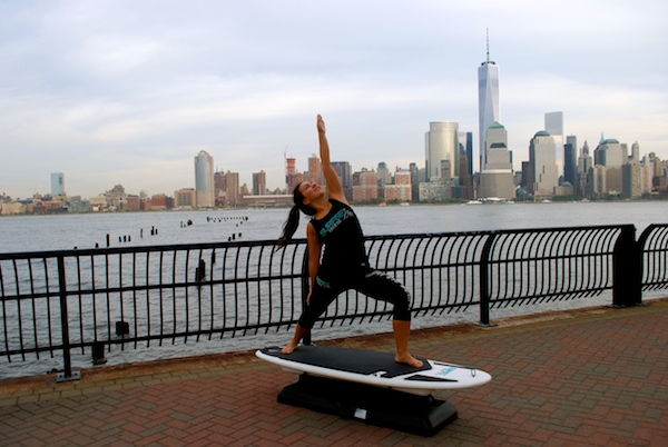 surfset instructor nyc skyline