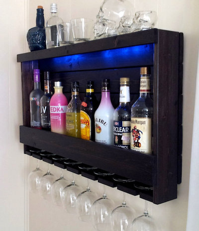 10 Intoxicating Ways To Your Liquor At Home - Diy Liquor Display Shelves Plans