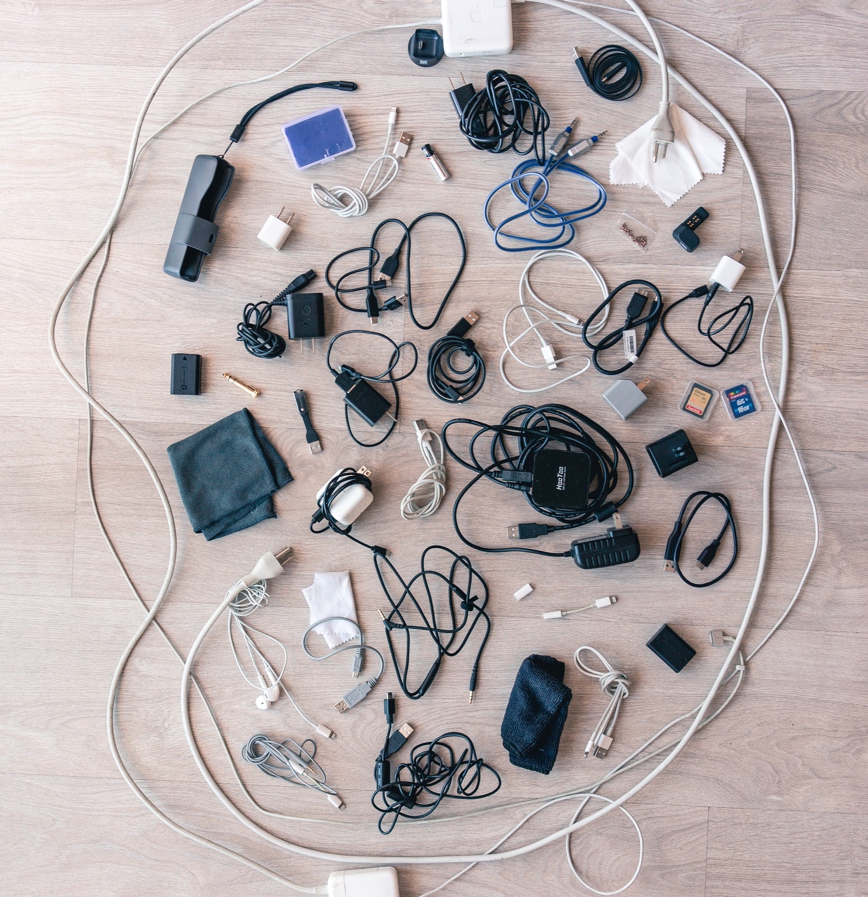 How To Organise Cables, Cords & Wires Under Desks
