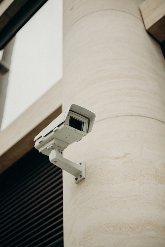 Security Camera on the outdoos