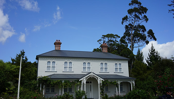 beautiful shot of a house
