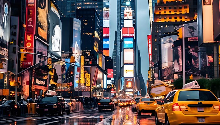 Vibrant nightlife in DC neighborhoods