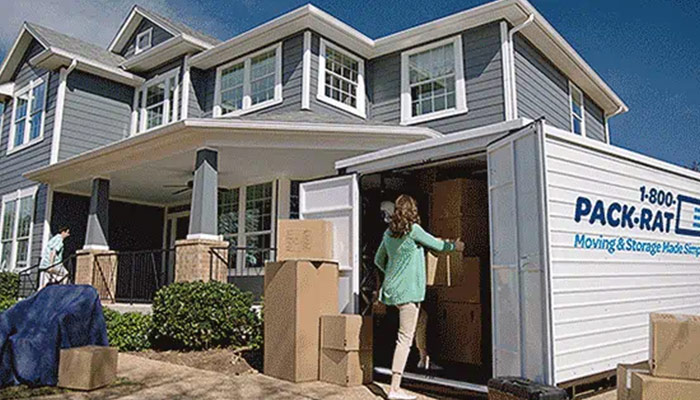 1-800-PACK-RAT storage container