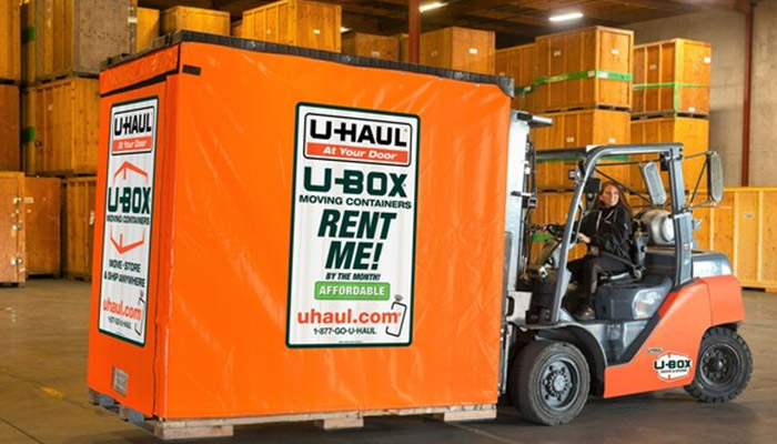 U-haul storage container